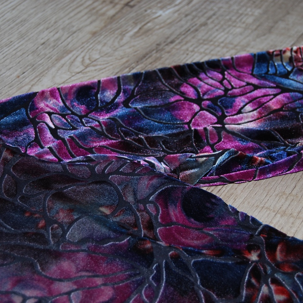 'Stained Glass' velvety soft shirt